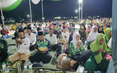 Keluarga Besar Nahdlatul Ulama (KBNU) Merbau Nabire Gelar Istighozah Memperingati Hari Santri Nasional 2024